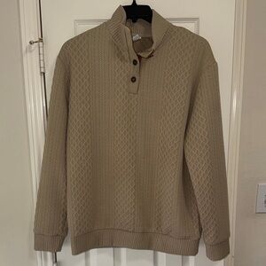 Men's Tan Sweater